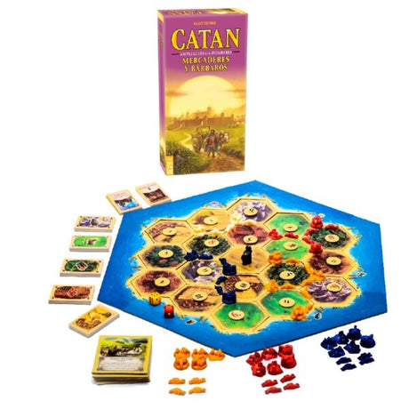 Catan: Ampliación Mercaderes y Barbaros 5-6 jugadores