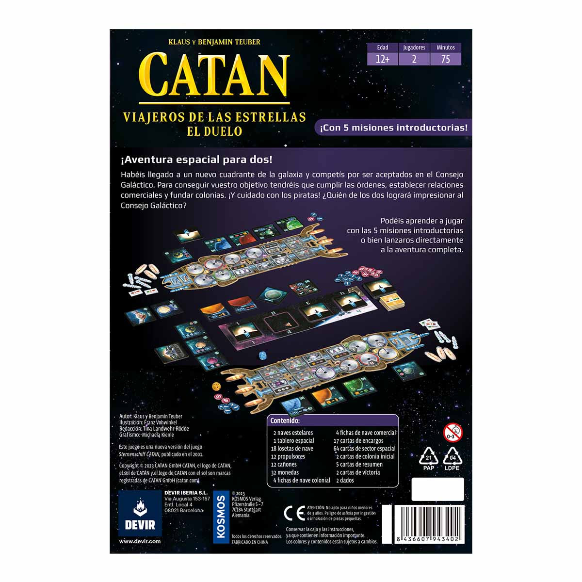 Catan Viajeros de las Estrellas