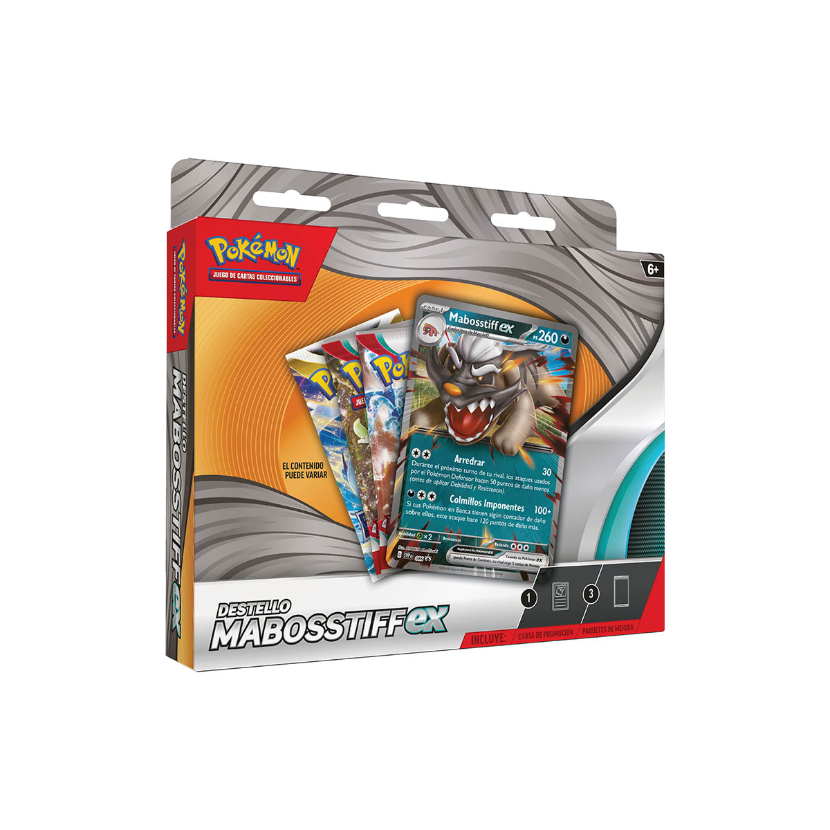 POKÉMON MABOSSTIFF EX BOX ESPAÑOL